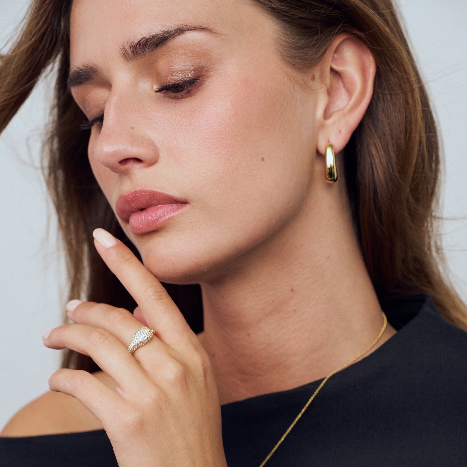 18K gold plated | 60, 18K gold plated | 58, 18K gold plated | 56, 18K gold plated | 54, 18K gold plated | 52, 18K gold plated | 50