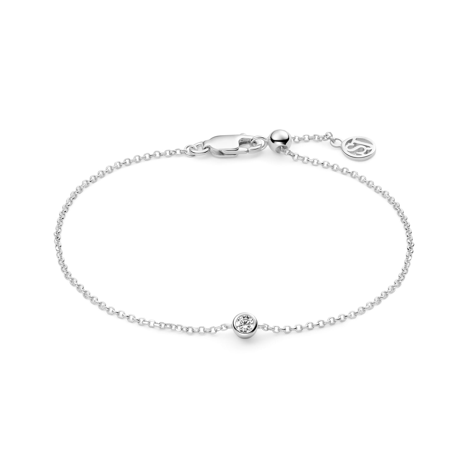 925 Sterling silver | White