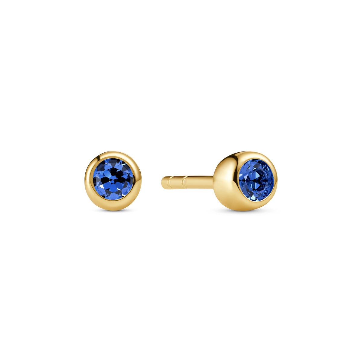18K gold plated | Blue