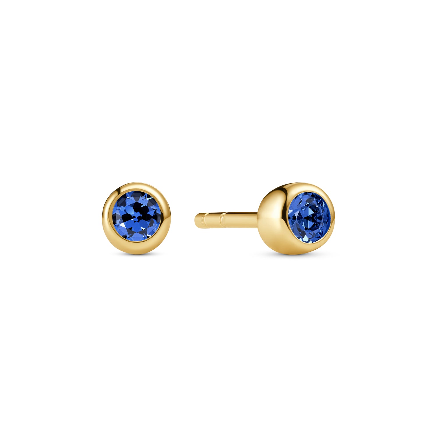18K gold plated | Blue