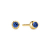 18K gold plated | Blue