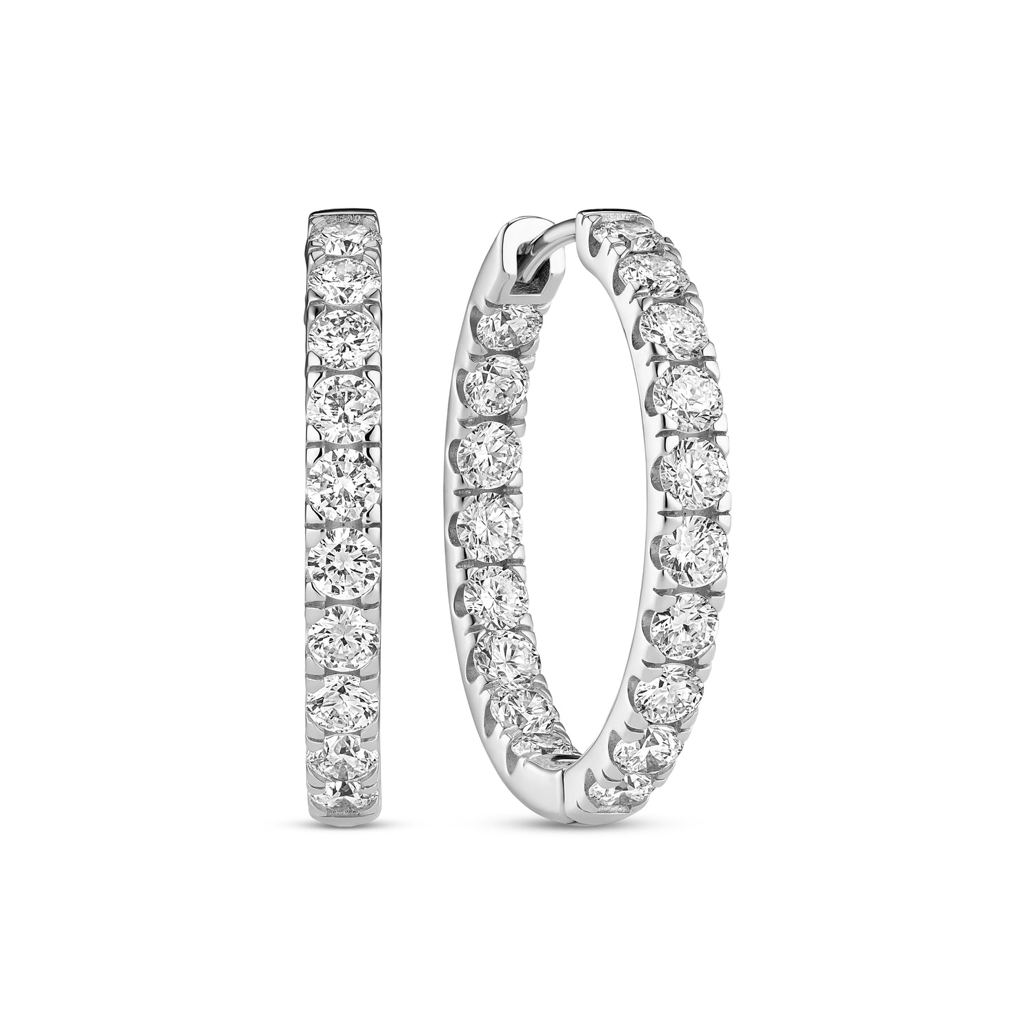 14k White gold