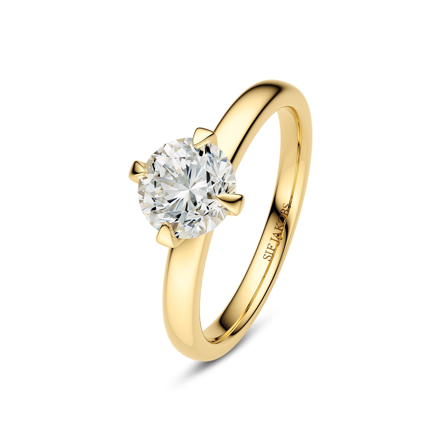 14k Yellow gold | 1.00 ct | 60, 14k Yellow gold | 1.00 ct | 58, 14k Yellow gold | 1.00 ct | 56, 14k Yellow gold | 1.00 ct | 54, 14k Yellow gold | 1.00 ct | 52, 14k Yellow gold | 1.00 ct | 50