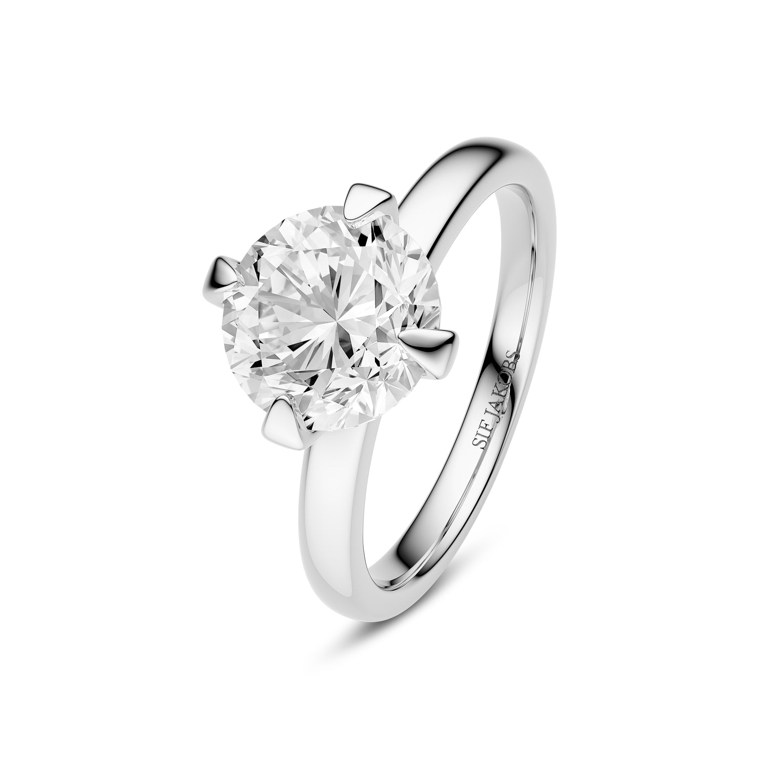 14k White gold | 2.00 ct | 60, 14k White gold | 2.00 ct | 58, 14k White gold | 2.00 ct | 54, 14k White gold | 2.00 ct | 52, 14k White gold | 2.00 ct | 50