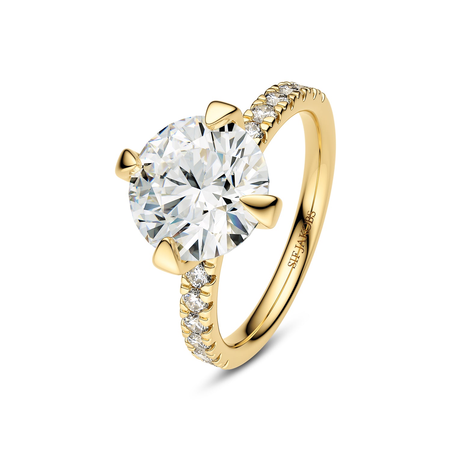 14k Yellow gold | 3.40 ct | 60, 14k Yellow gold | 3.40 ct | 58, 14k Yellow gold | 3.40 ct | 56, 14k Yellow gold | 3.40 ct | 54, 14k Yellow gold | 3.40 ct | 52, 14k Yellow gold | 3.40 ct | 50