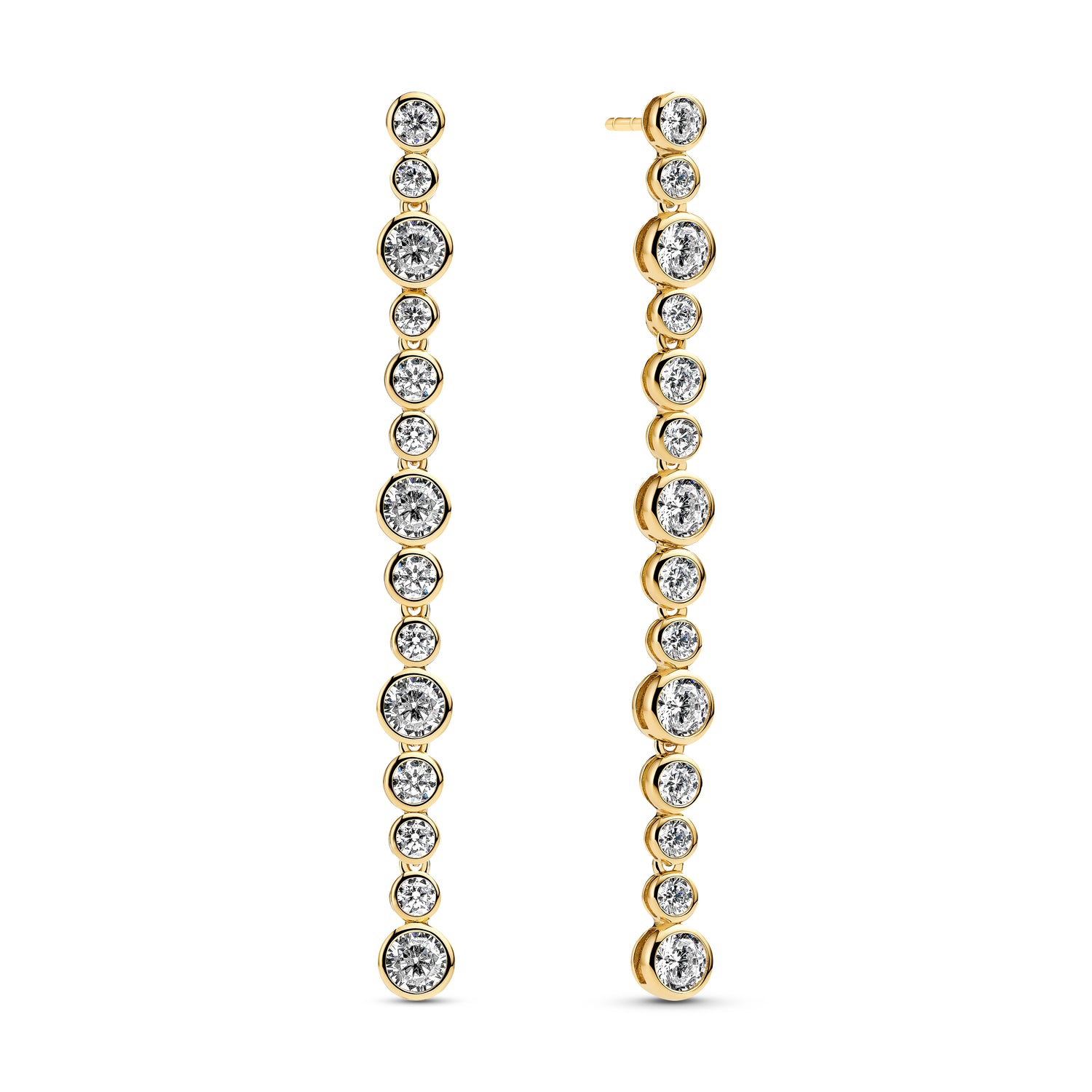 18K gold plated | White | Grande
