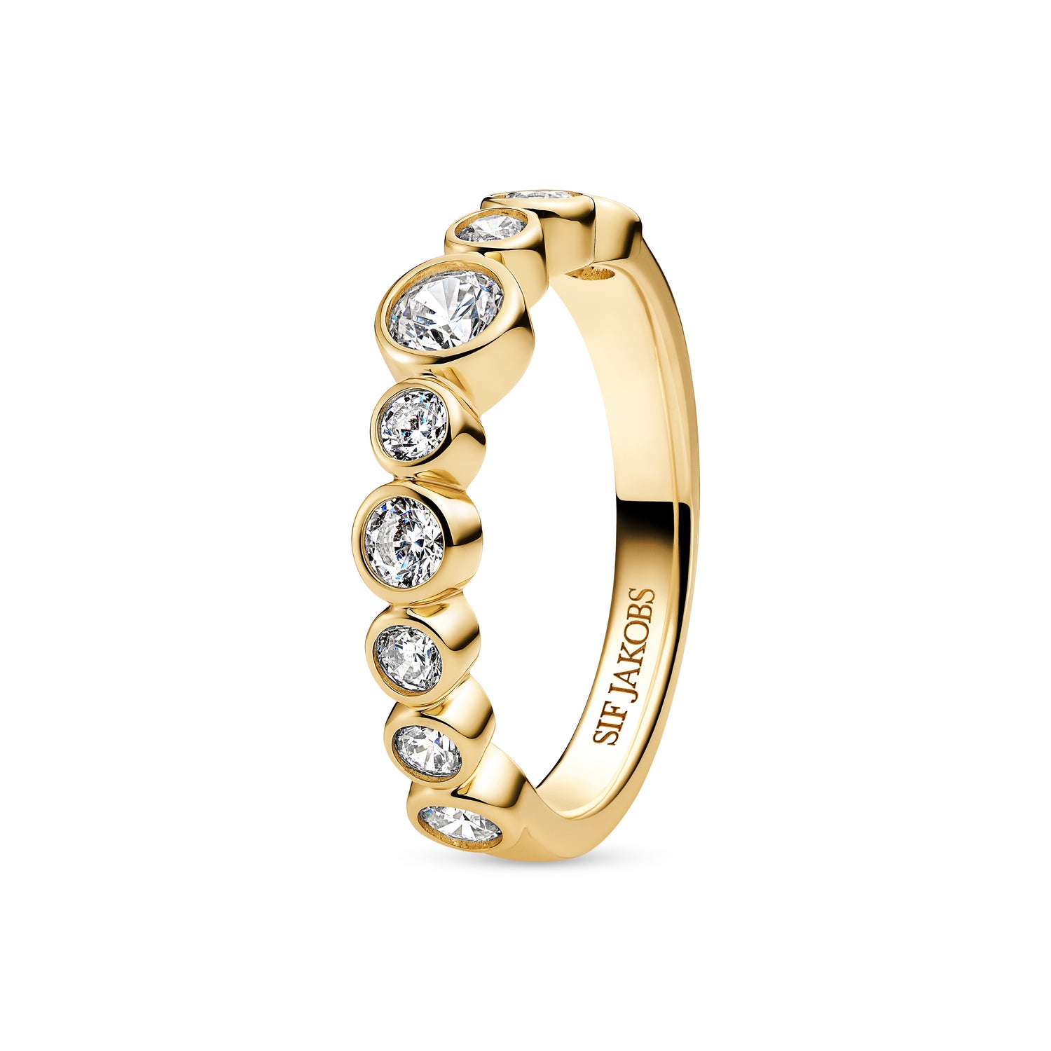 18K gold plated | White | 60, 18K gold plated | White | 58, 18K gold plated | White | 56, 18K gold plated | White | 54, 18K gold plated | White | 52, 18K gold plated | White | 50