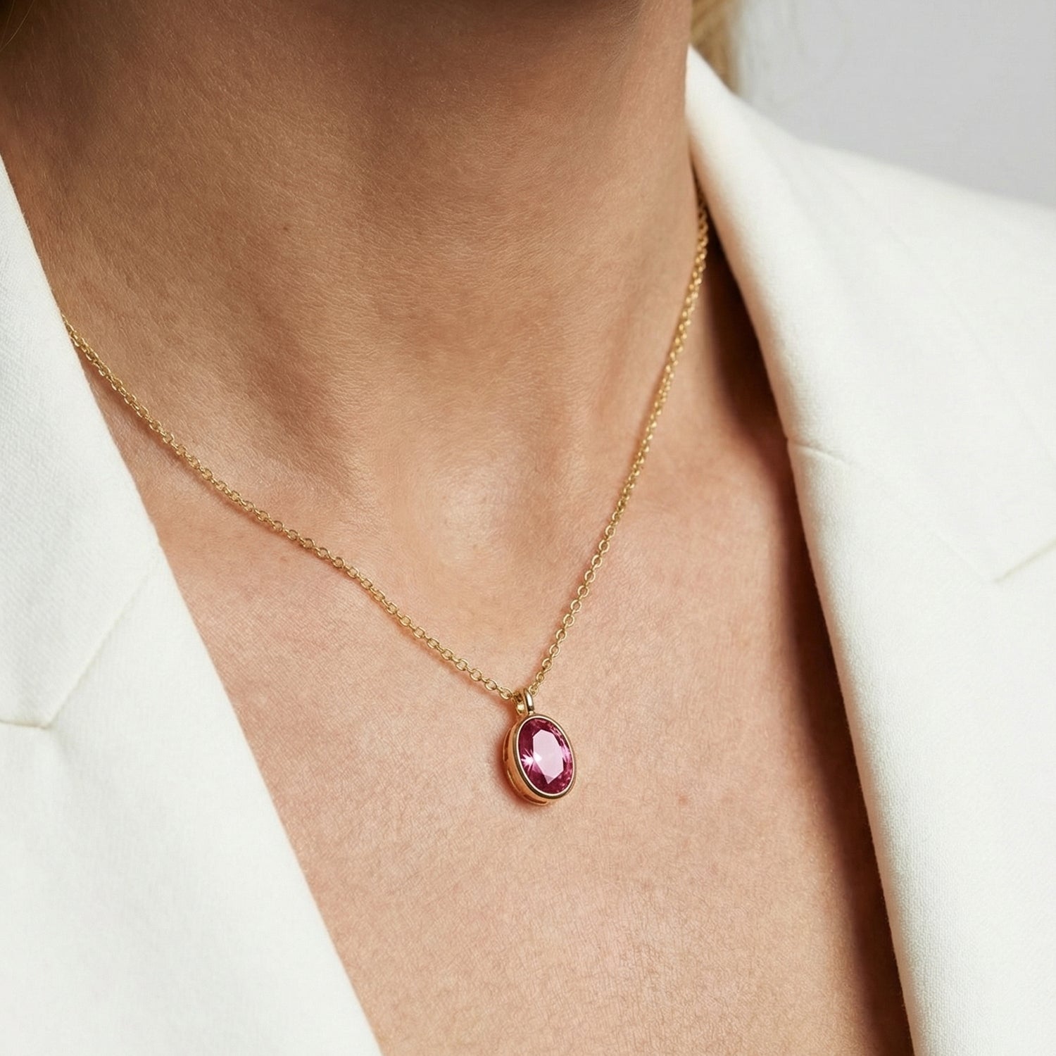 18K gold plated | Rose