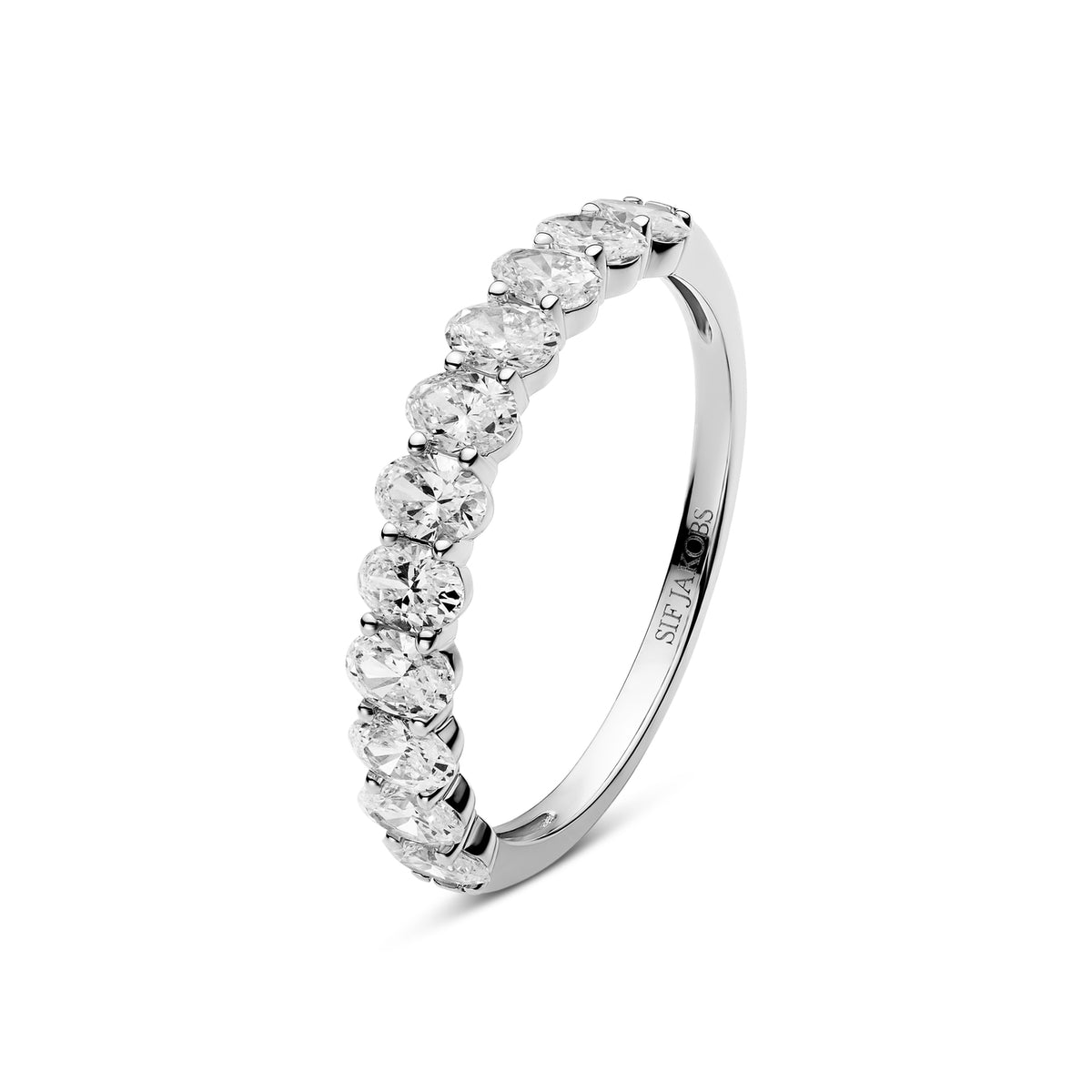 14k White gold | 0.99 ct. | 60, 14k White gold | 0.99 ct. | 58, 14k White gold | 0.99 ct. | 56, 14k White gold | 0.99 ct. | 54, 14k White gold | 0.99 ct. | 52, 14k White gold | 0.99 ct. | 50