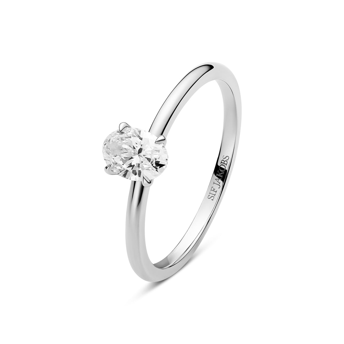 14k White gold | 0.50 ct | 60, 14k White gold | 0.50 ct | 58, 14k White gold | 0.50 ct | 56, 14k White gold | 0.50 ct | 54, 14k White gold | 0.50 ct | 52, 14k White gold | 0.50 ct | 50