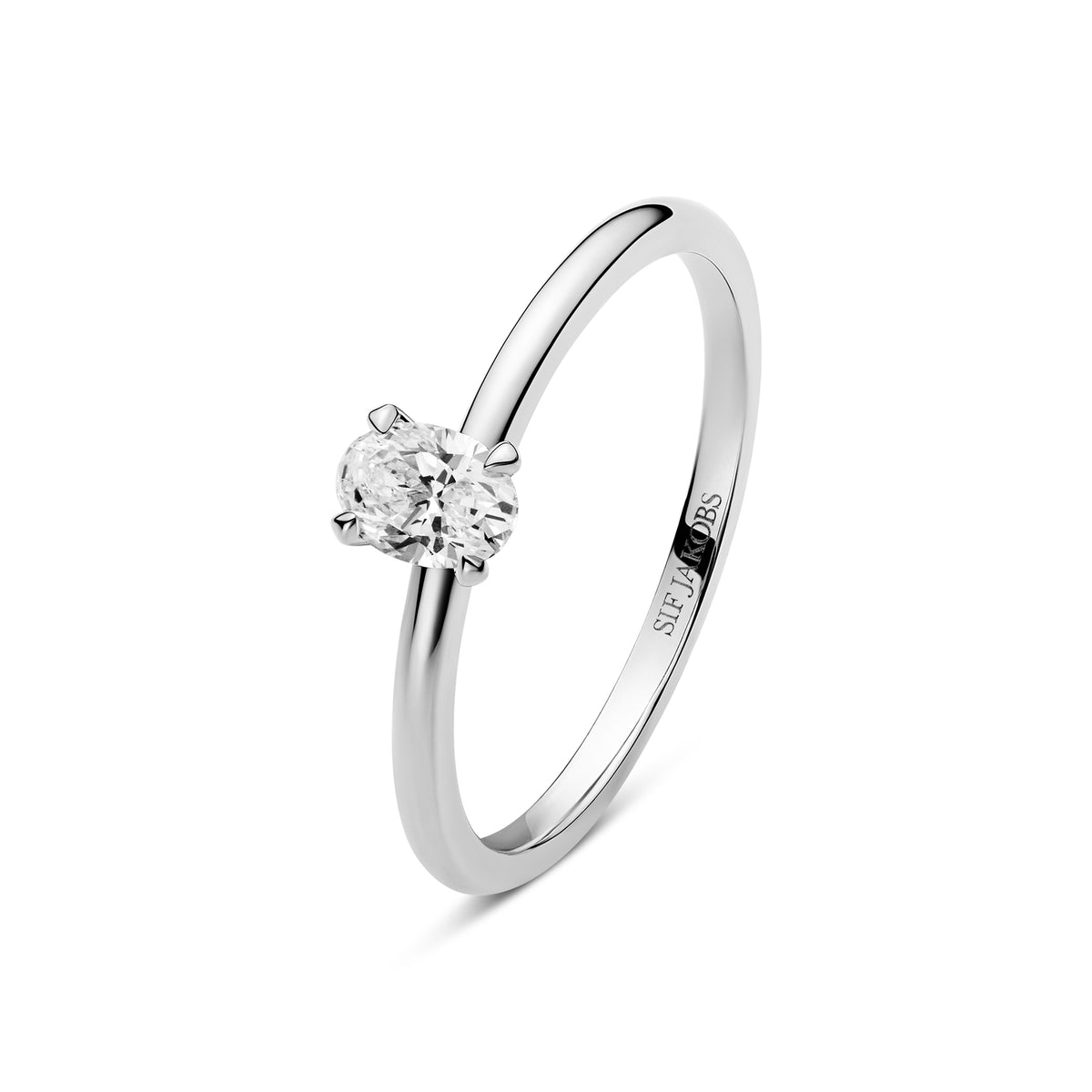 14k White gold | 0.60 ct | 60, 14k White gold | 0.60 ct | 58, 14k White gold | 0.60 ct | 56, 14k White gold | 0.60 ct | 54, 14k White gold | 0.60 ct | 52, 14k White gold | 0.60 ct | 50