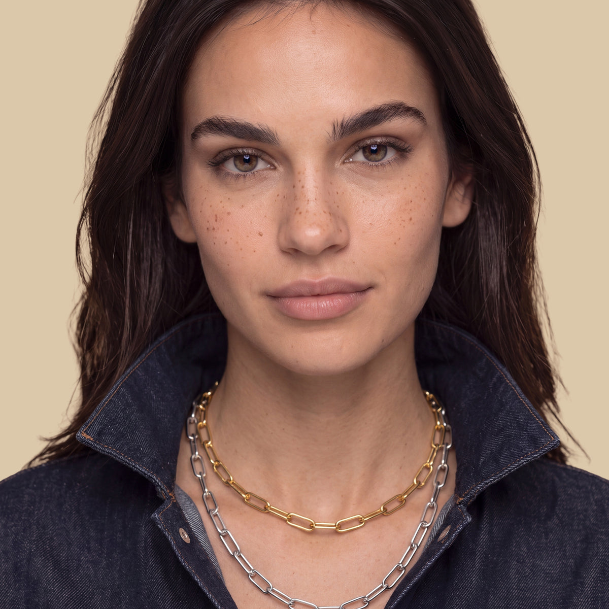 18K gold plated | Large