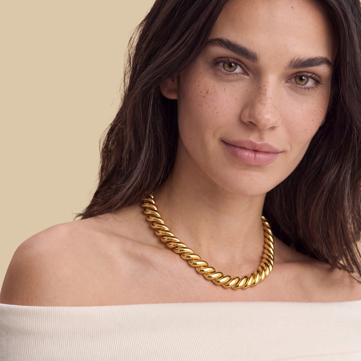 18K gold plated | Large