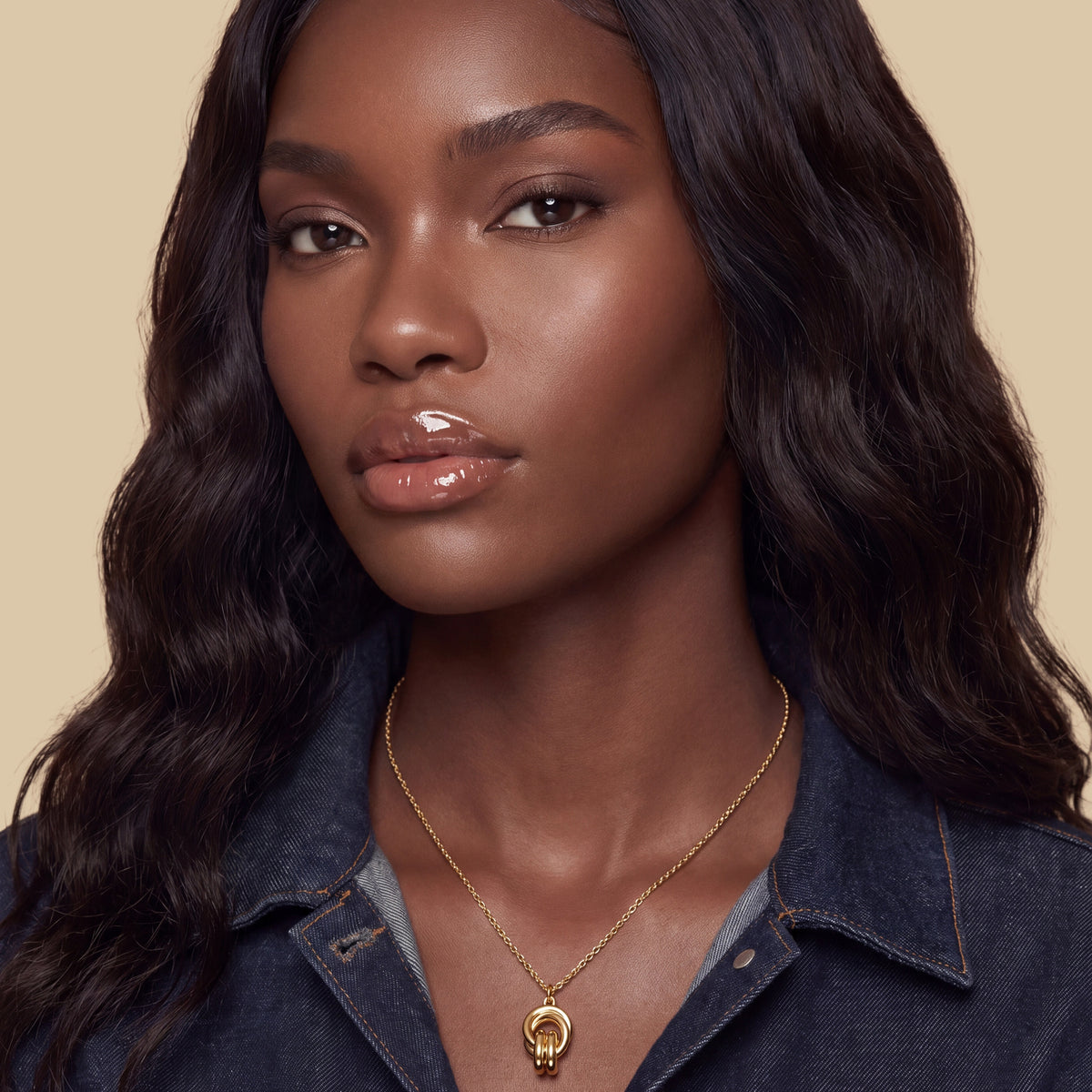 18K gold plated | Large