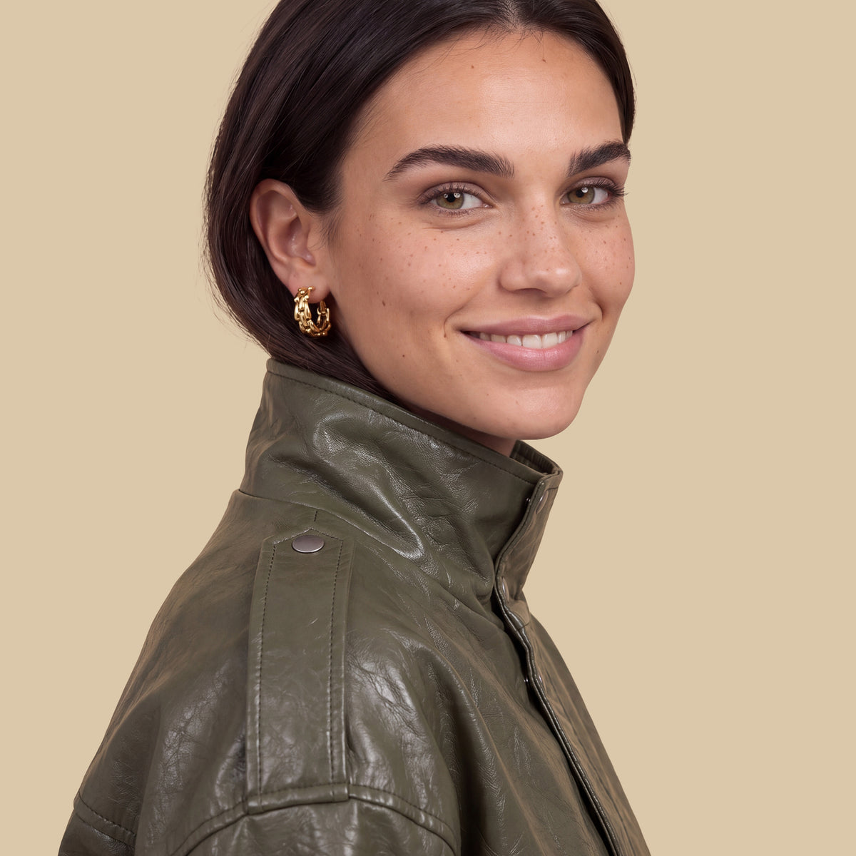 18K gold plated | Large