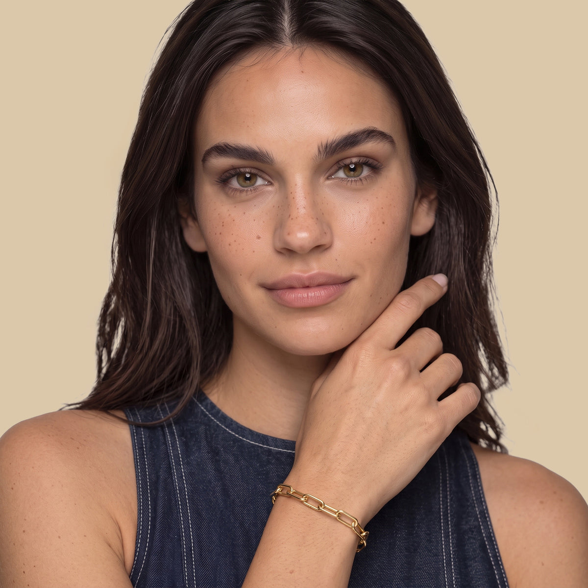18K gold plated | Large