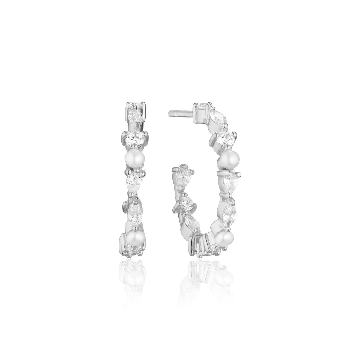 925 Sterling silver | White and Freshwater pearl