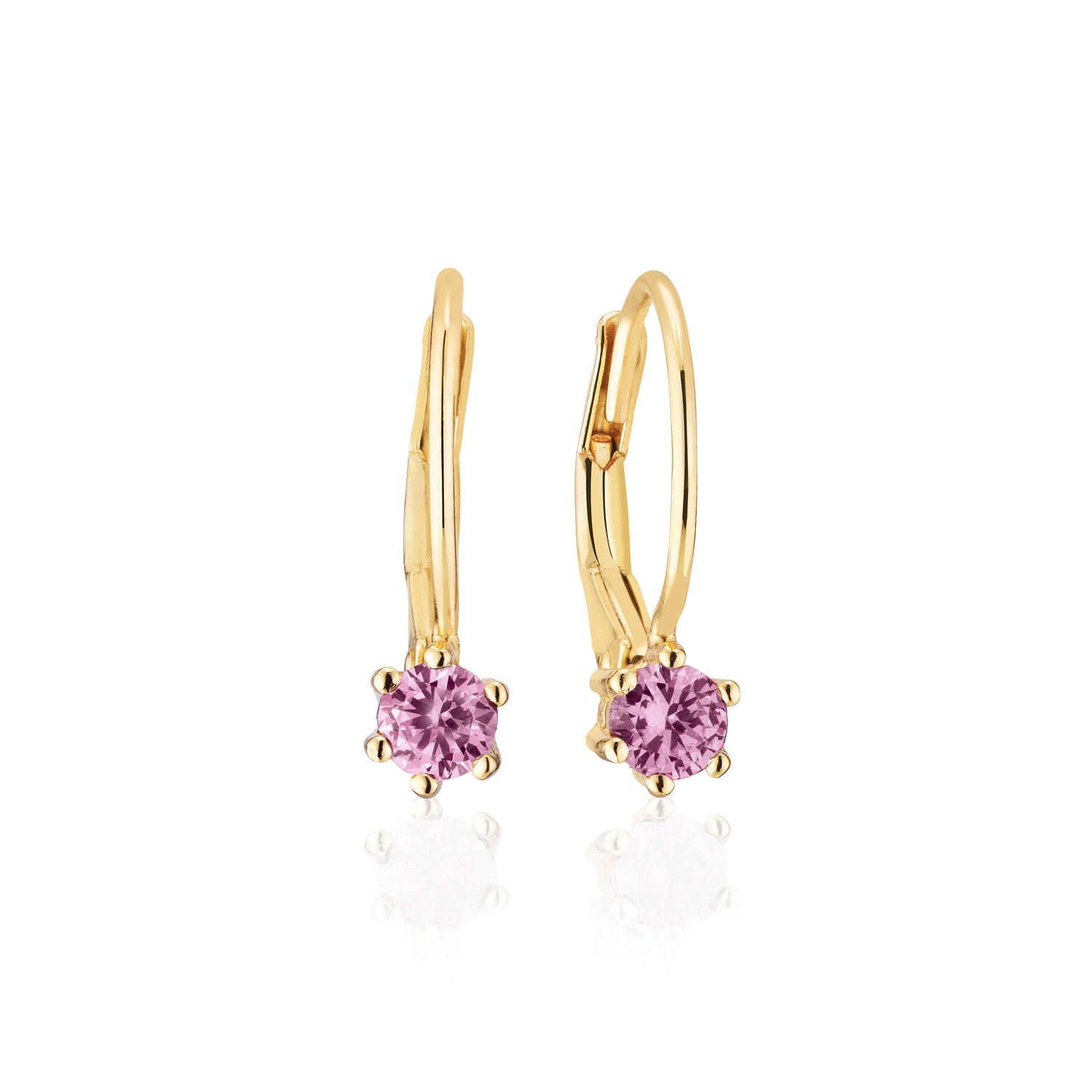18K gold plated | Light pink