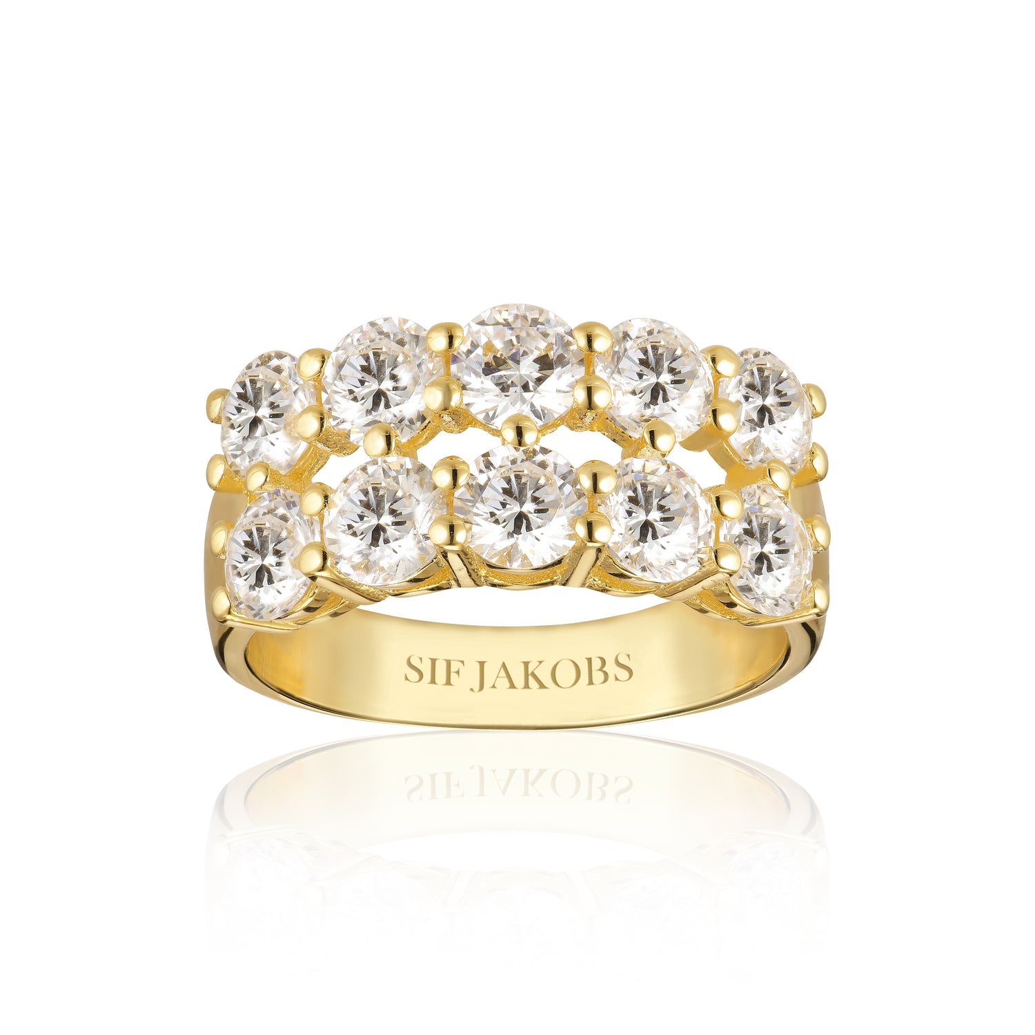 18K gold plated | White | 60, 18K gold plated | White | 58, 18K gold plated | White | 56, 18K gold plated | White | 54, 18K gold plated | White | 52, 18K gold plated | White | 50
