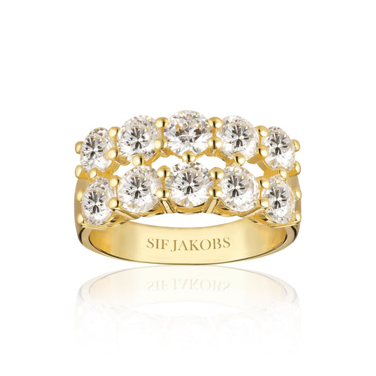 18K gold plated | White | 60, 18K gold plated | White | 58, 18K gold plated | White | 56, 18K gold plated | White | 54, 18K gold plated | White | 52, 18K gold plated | White | 50