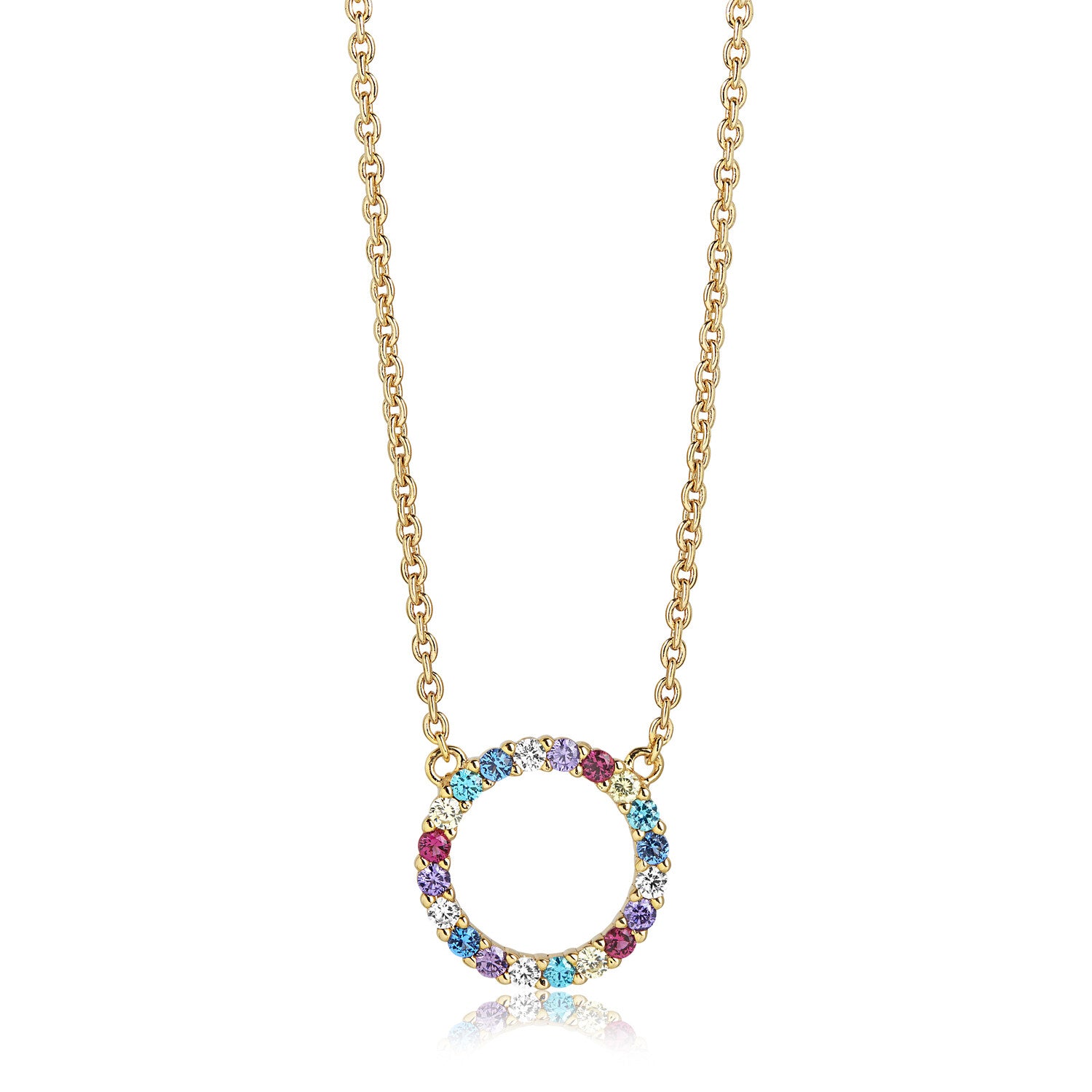 18K gold plated | Rainbow | Grande