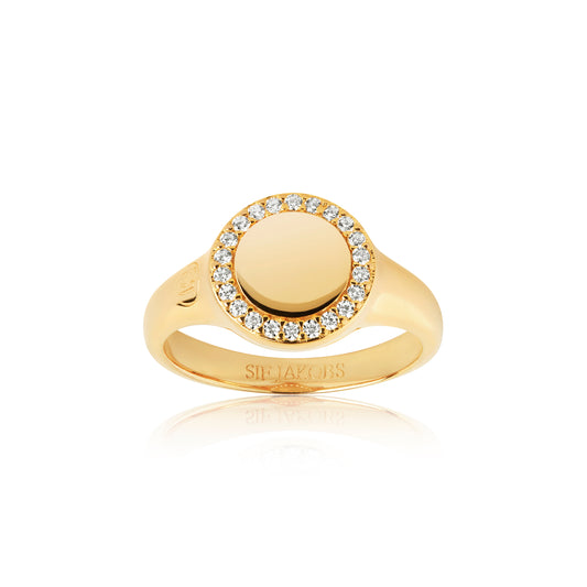 18K gold plated | White | 58, 18K gold plated | White | 56, 18K gold plated | White | 54, 18K gold plated | White | 52, 18K gold plated | White | 50