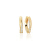 18K gold plated | White | Medio
