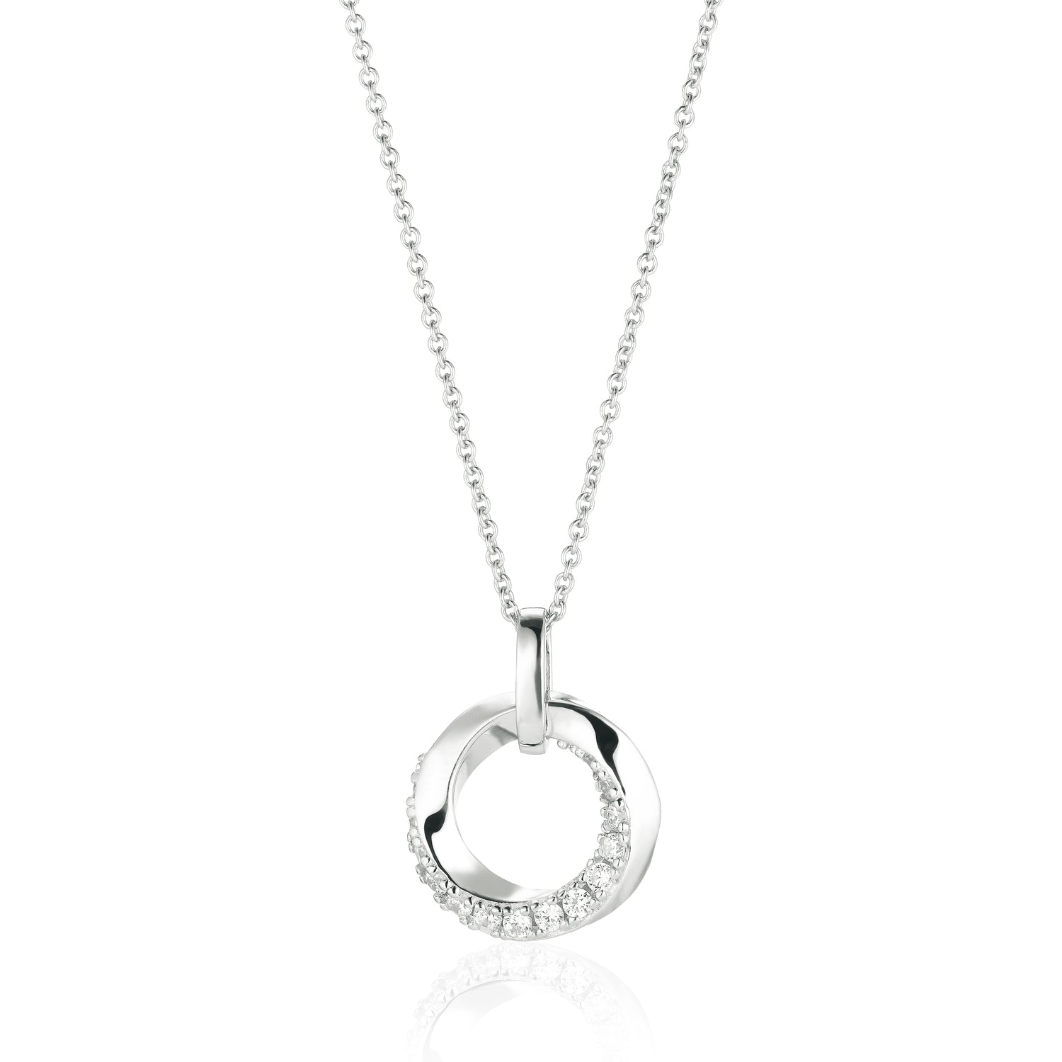 925 Sterling silver | White