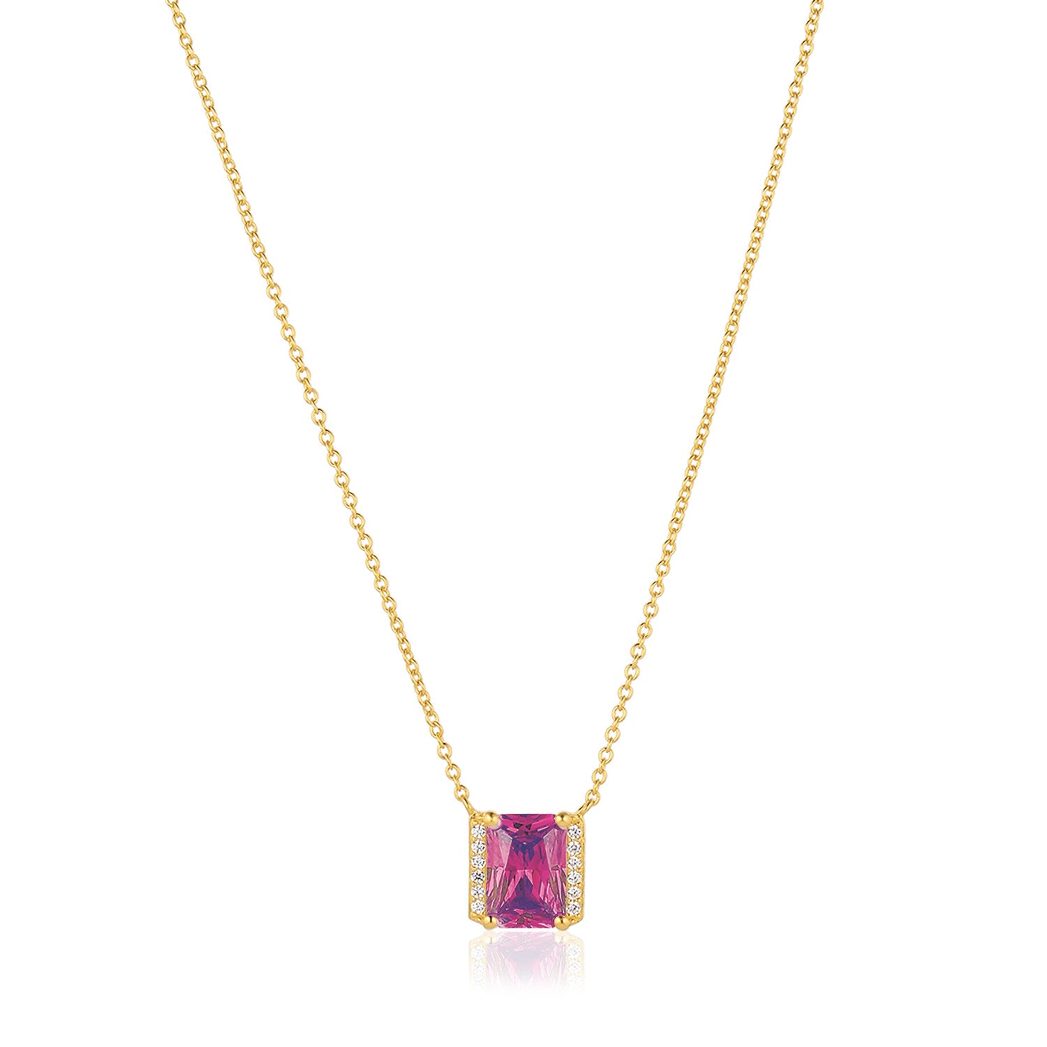 18K gold plated | Pink