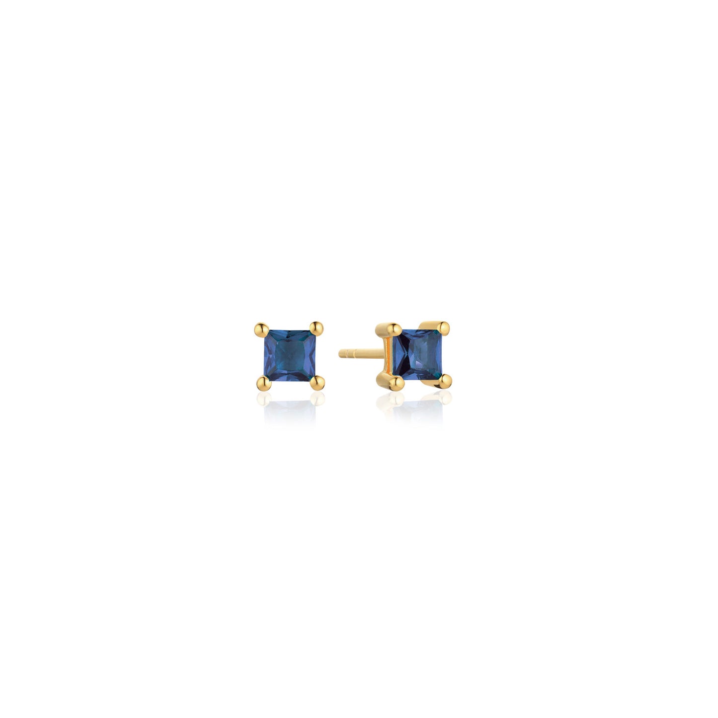 18K gold plated | Blue