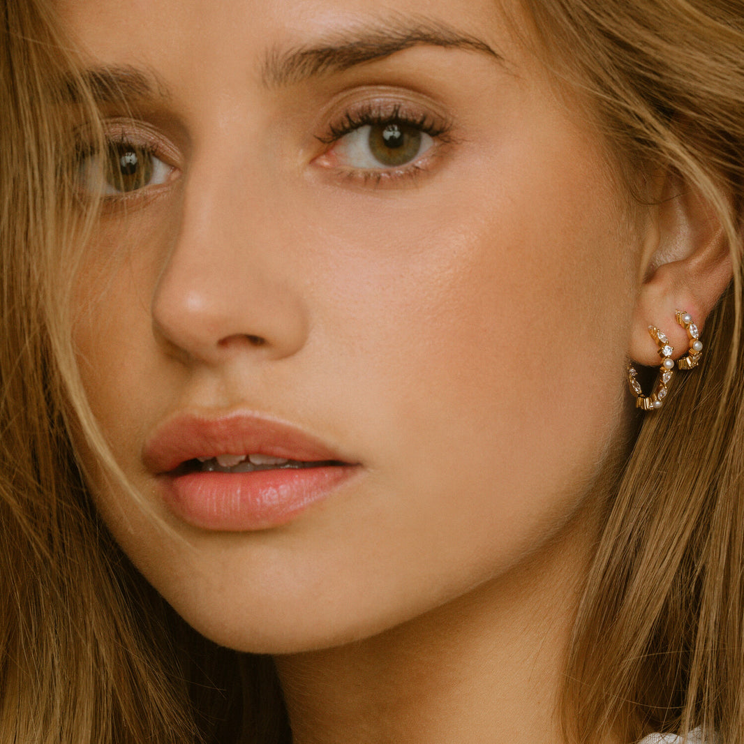 Boucles d´oreilles Femme Sif Jakobs E1024-BK-RG 2 cm main image 1