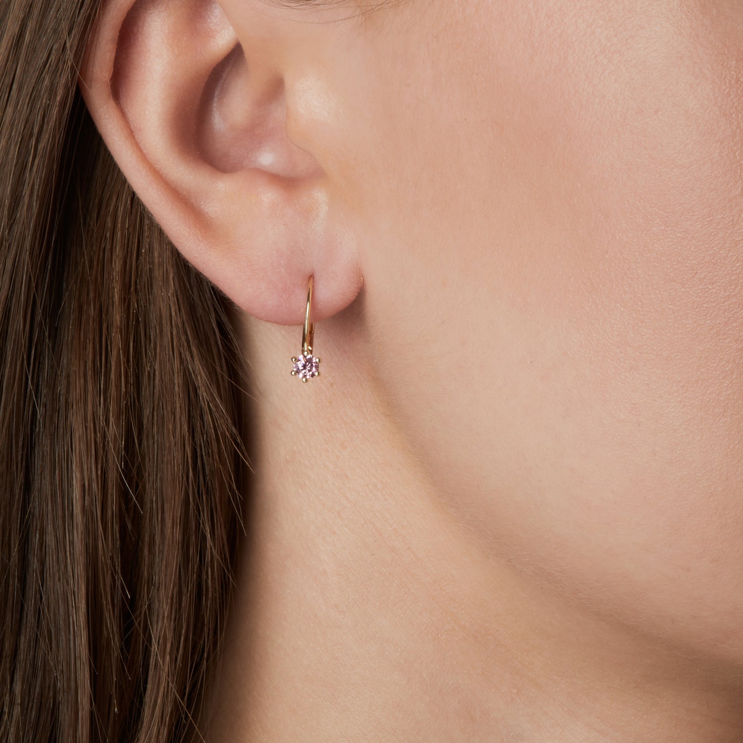18K gold plated | Light pink