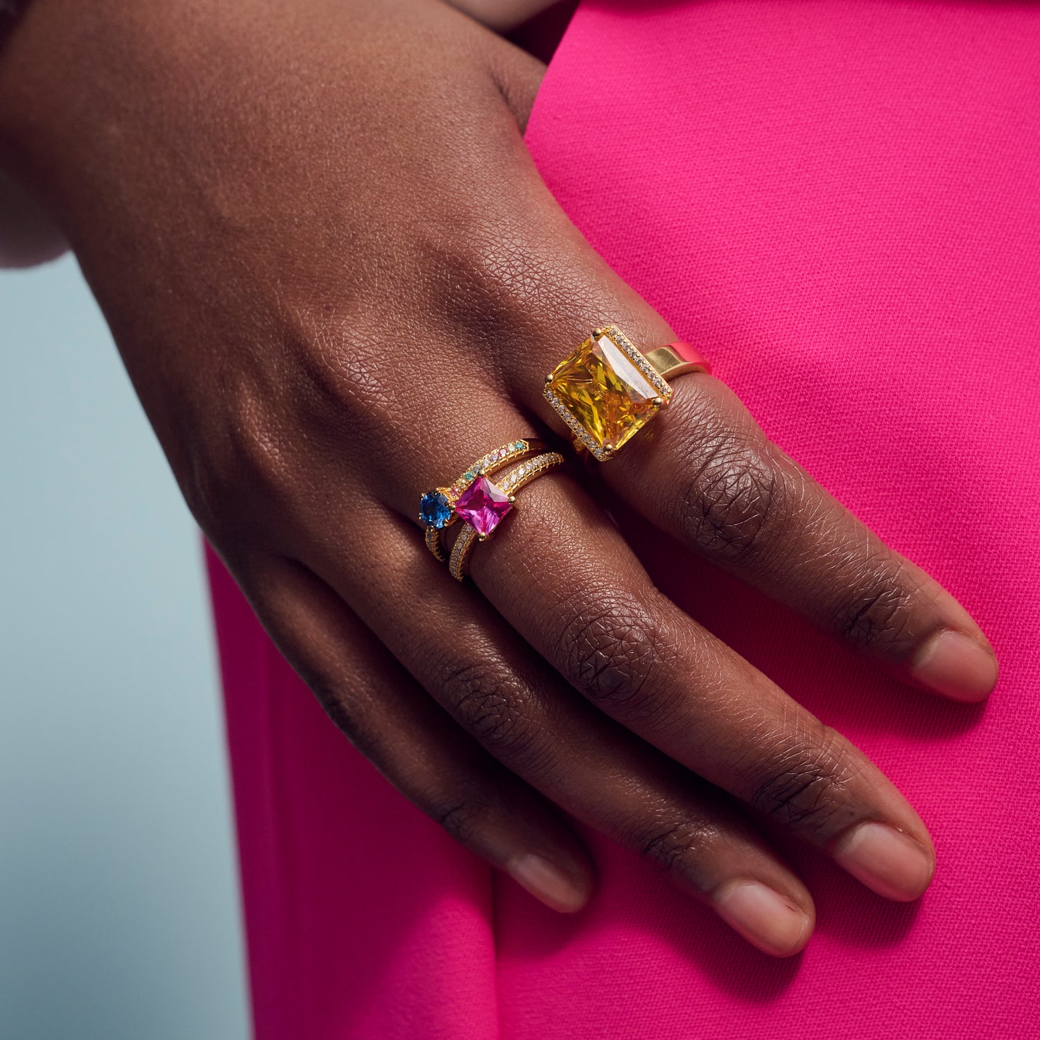 18K gold plated | Rainbow | 58, 18K gold plated | Rainbow | 56, 18K gold plated | Rainbow | 54, 18K gold plated | Rainbow | 52, 18K gold plated | Rainbow | 50