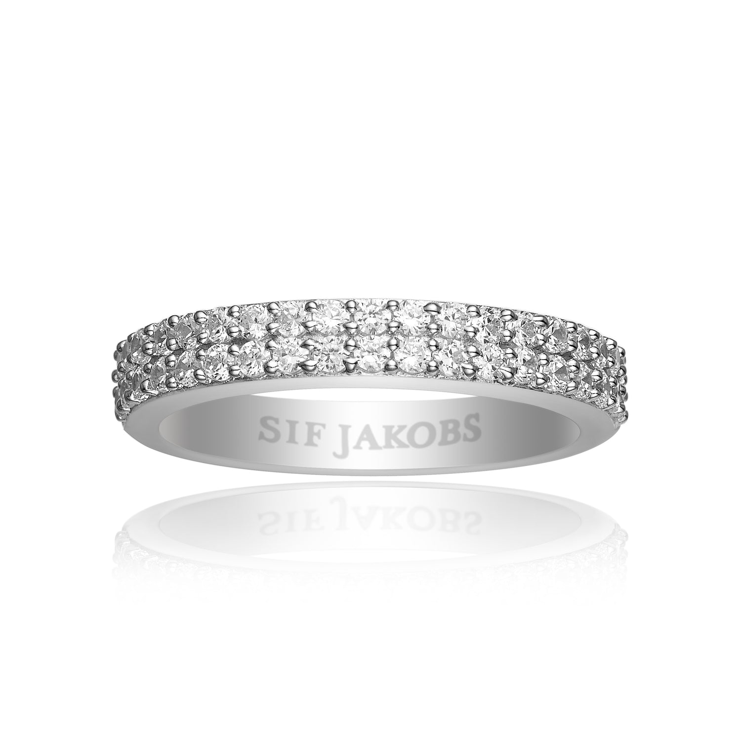 925 Sterling silver | White | 52