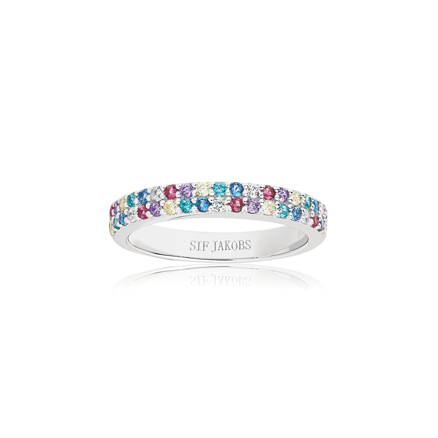 925 Sterling silver | Rainbow | 60, 925 Sterling silver | Rainbow | 58, 925 Sterling silver | Rainbow | 56, 925 Sterling silver | Rainbow | 54, 925 Sterling silver | Rainbow | 52, 925 Sterling silver | Rainbow | 50