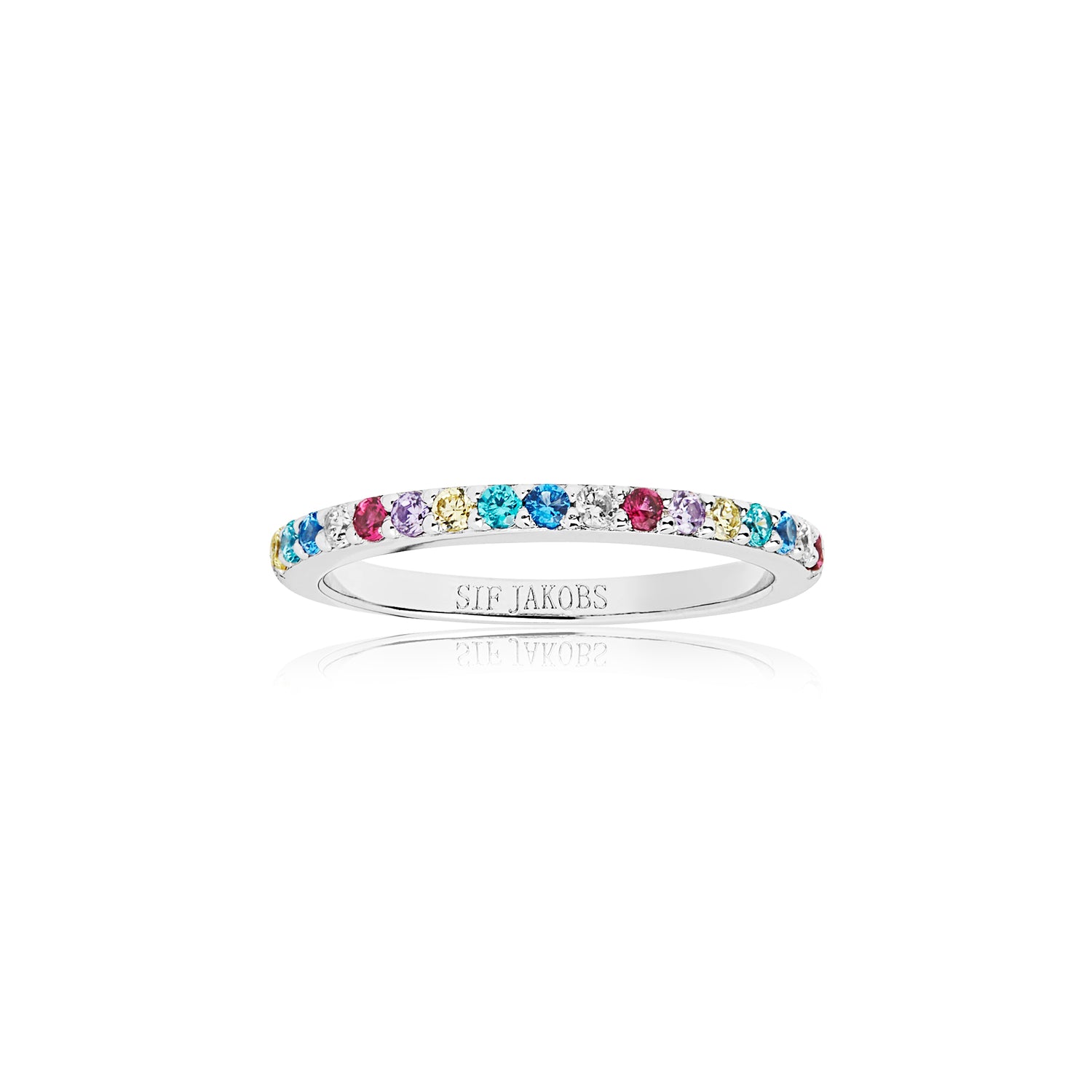 925 Sterling silver | Rainbow | 56, 925 Sterling silver | Rainbow | 50