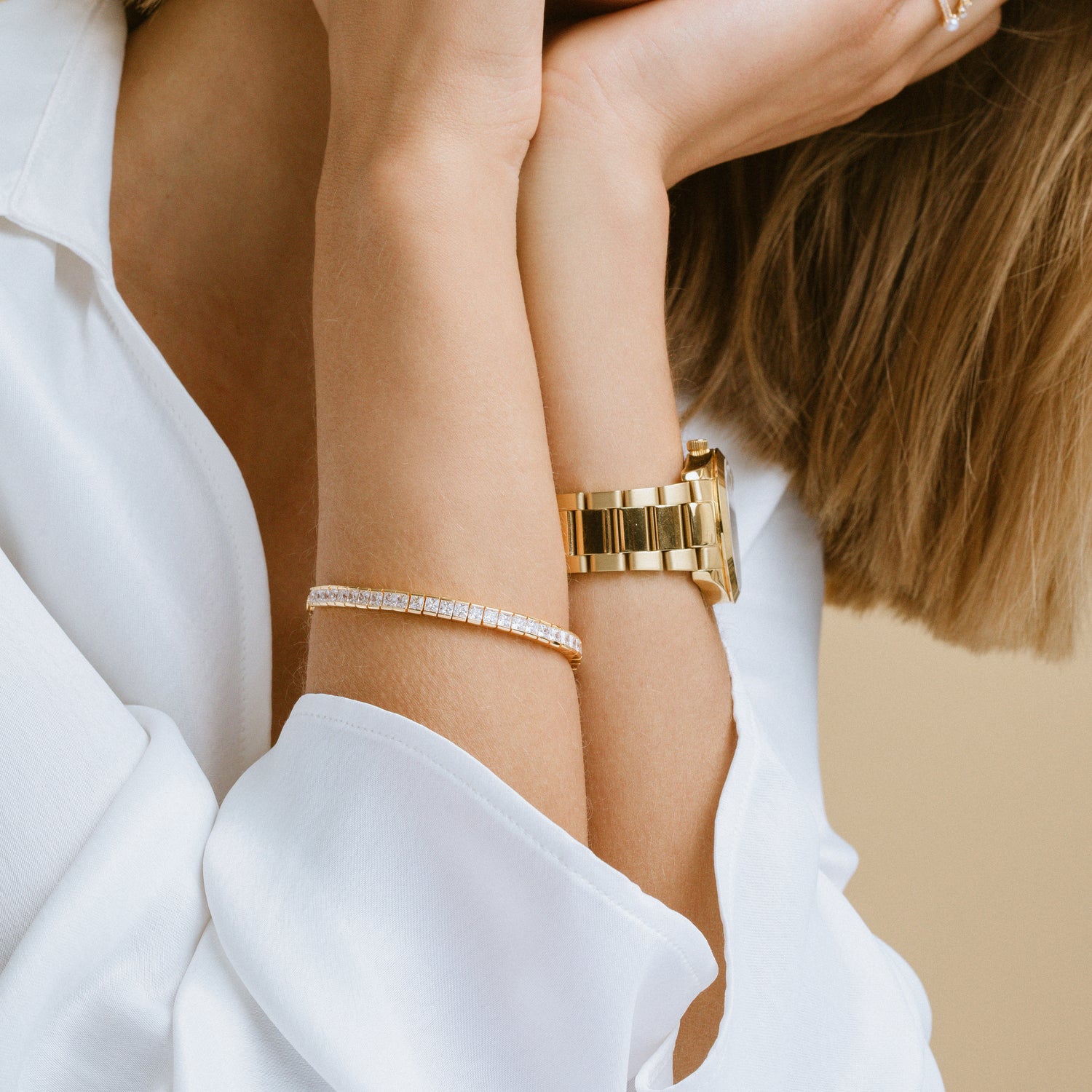 18K gold plated