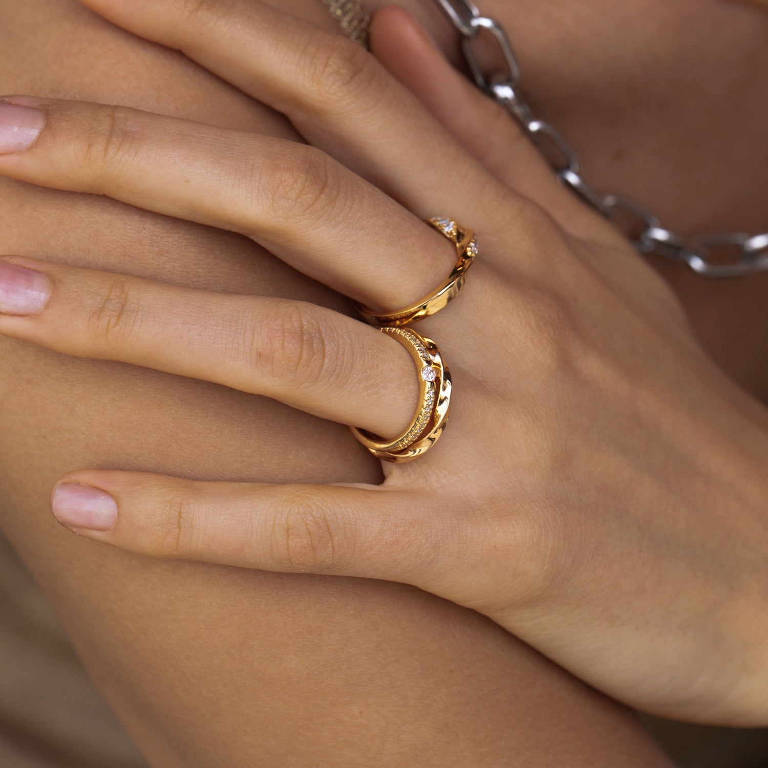 18K gold plated | 60, 18K gold plated | 58, 18K gold plated | 56, 18K gold plated | 54, 18K gold plated | 52, 18K gold plated | 50