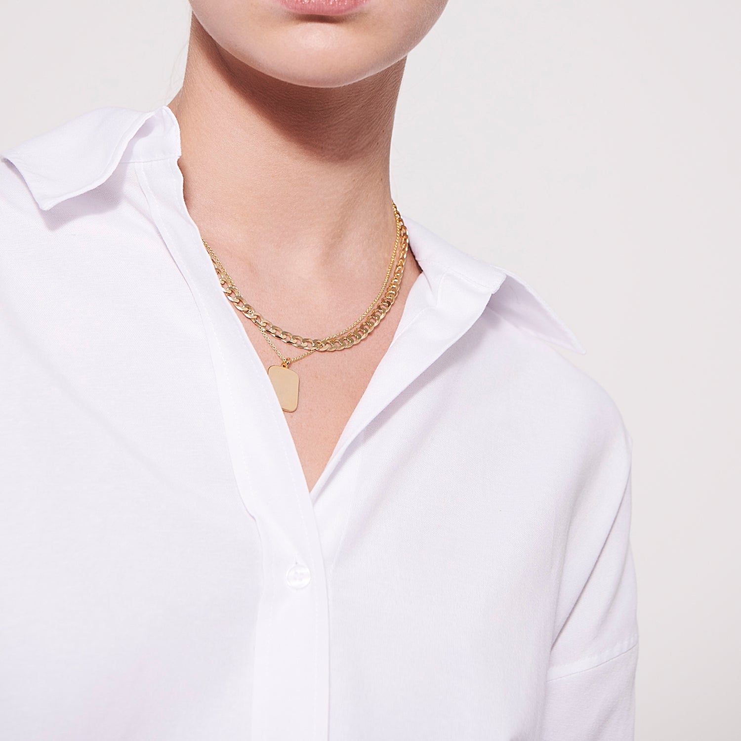 18K gold plated | 45-60 cm, 18K gold plated | 38-45 cm
