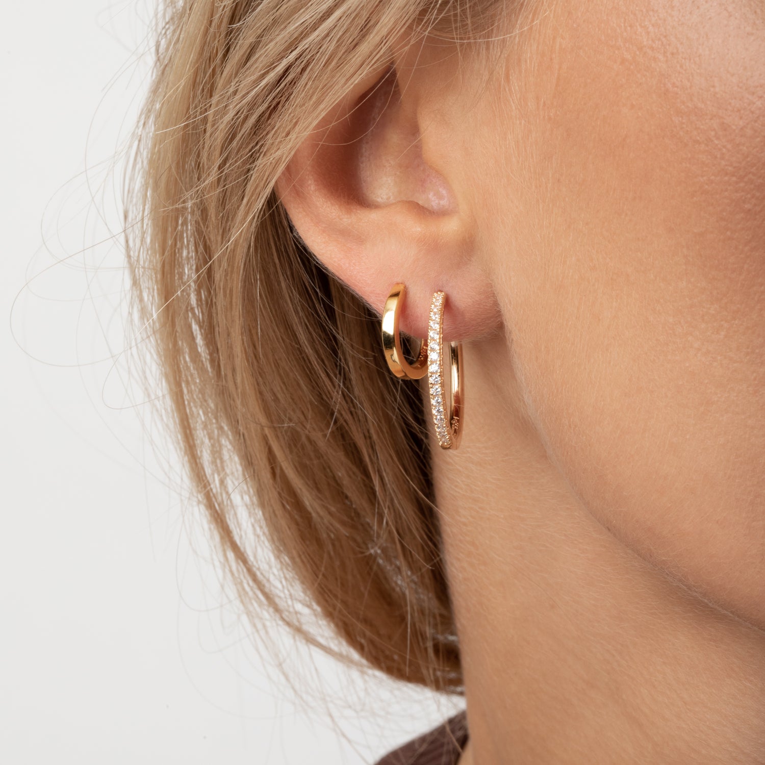 18K gold plated | White | X-Grande