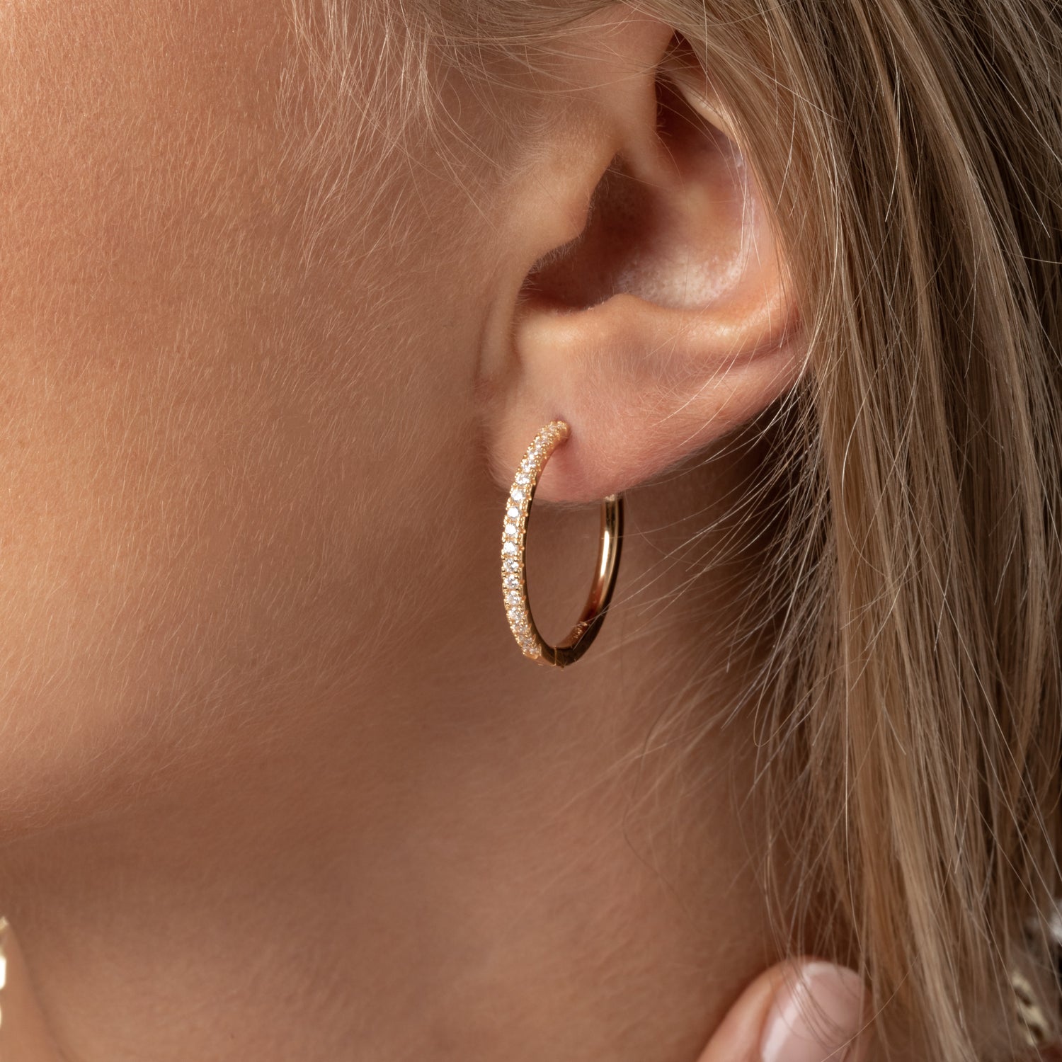 18K gold plated | White | X-Grande