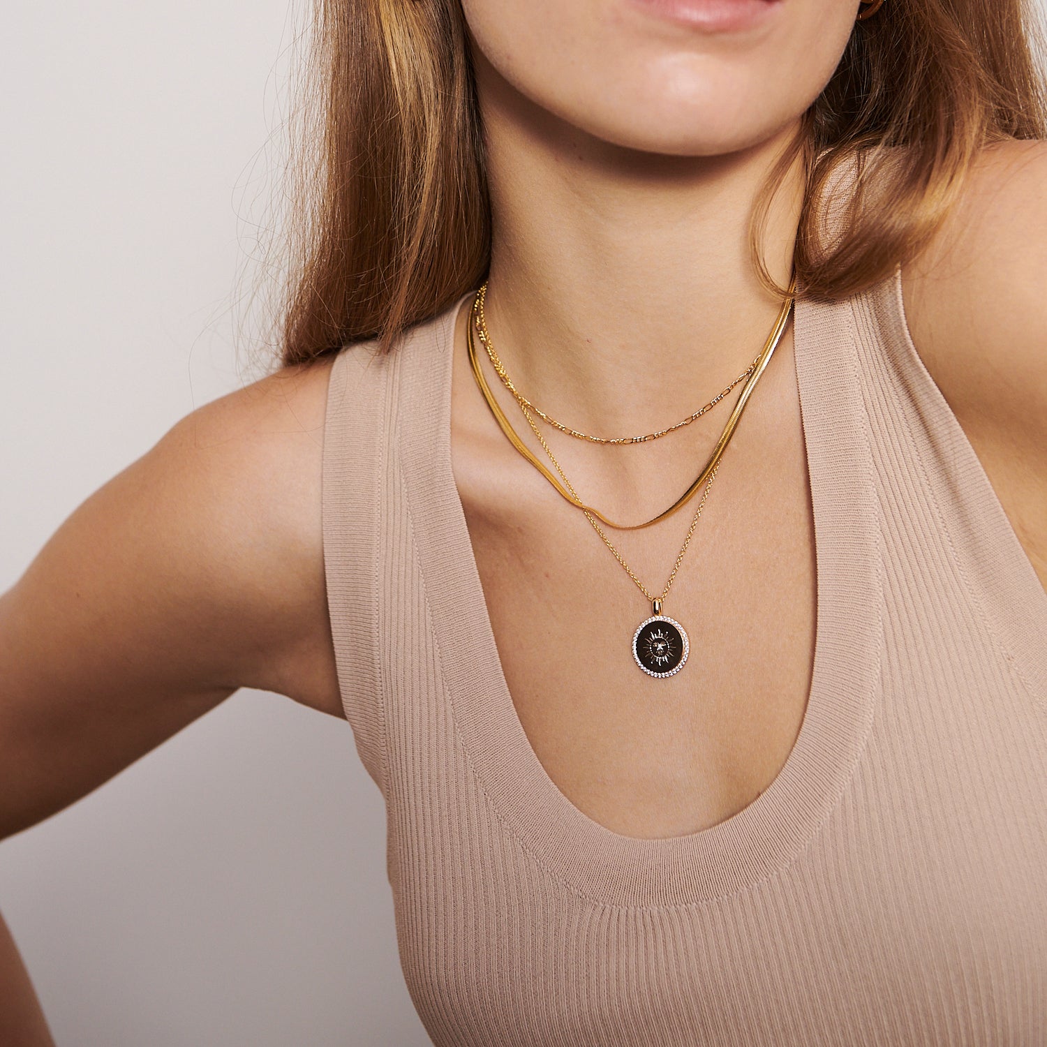 18K gold plated