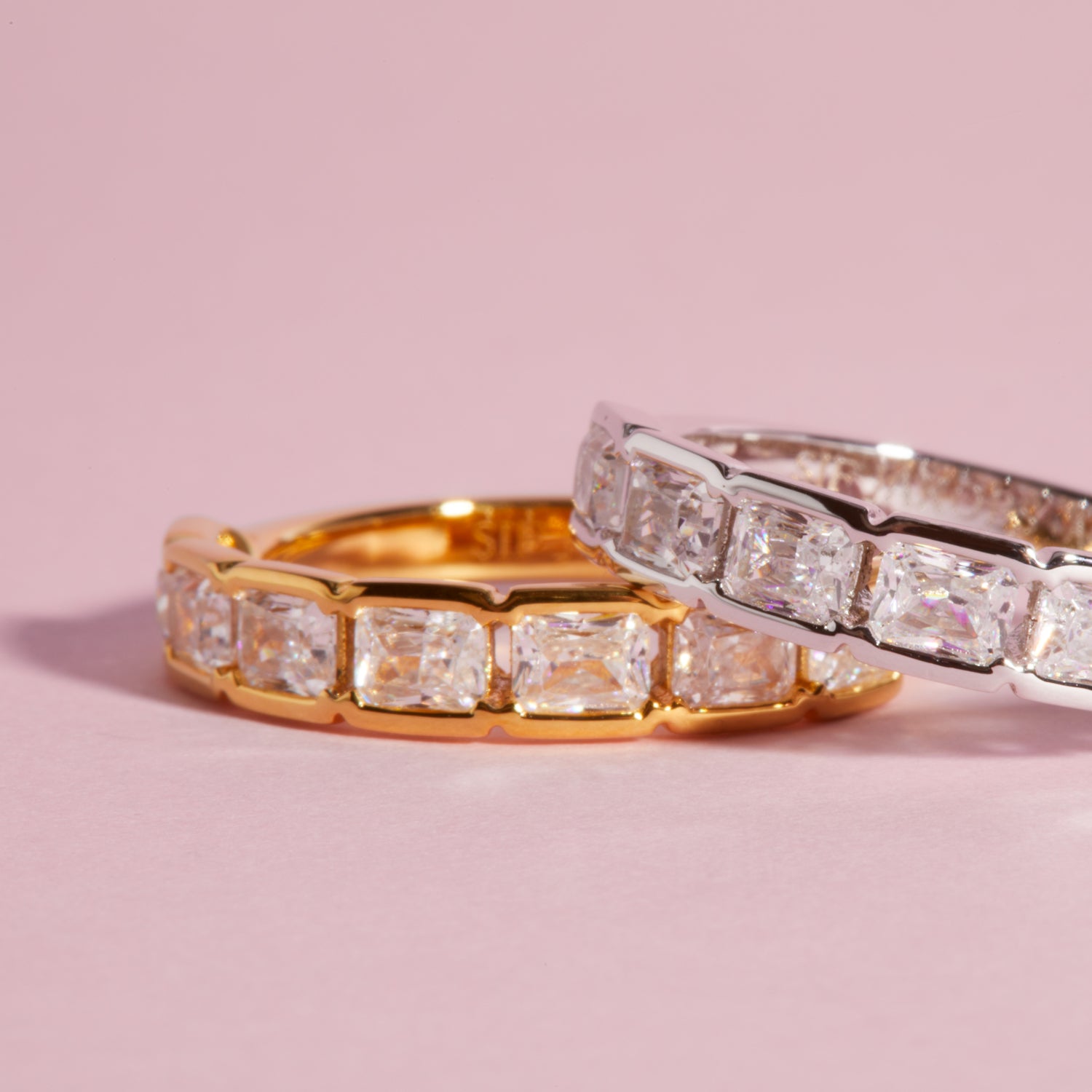 18K gold plated | White | 58, 18K gold plated | White | 56, 18K gold plated | White | 54, 18K gold plated | White | 50